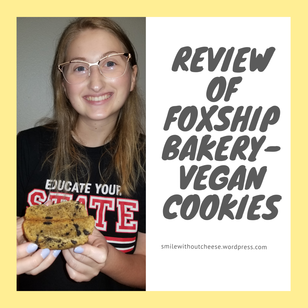 Review of Foxship Bakery- Vegan Cookies